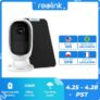 מצלמת אבטחה חיצונית סולארית Reolink Argus 2 אלחוטית + פאנל סולארי